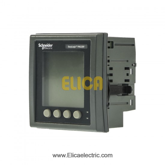 پاورمتر اشنایدر الکتریک مدل PM2230 با نمایشگر LCD و پورت ارتباطی RS485، اندازه گیری تا هارمونیک 31 ام