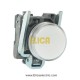 چراغ سیگنال فلزی سفید اشنایدر الکتریک با LED داخلی 230 تا 240 ولت AC