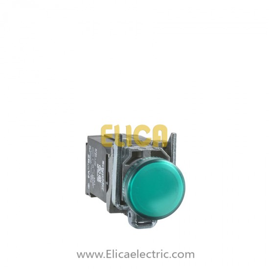 چراغ سیگنال فلزی سبز اشنایدر الکتریک با LED داخلی 230 تا 240 ولت AC