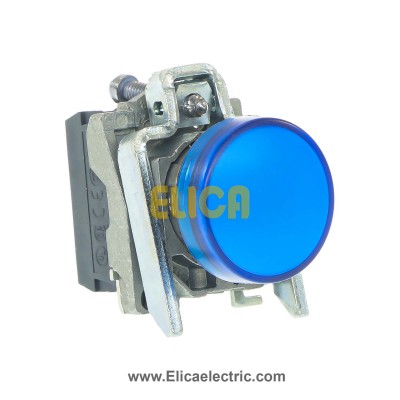 چراغ سیگنال فلزی آبی با LED داخلی 230 تا 240 ولت AC