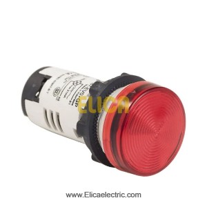 چراغ سیگنال باکالیت قرمز با LED داخلی 120 ولت AC