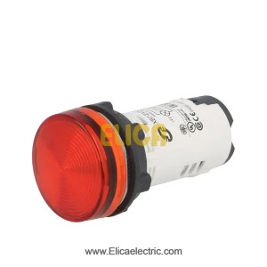 چراغ سیگنال باکالیت قرمز با LED داخلی 230 تا 240 ولت AC