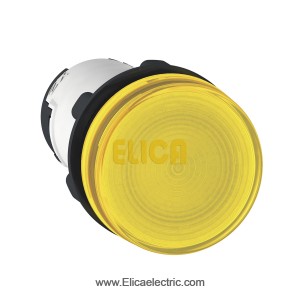 چراغ سیگنال زرد بدون لامپ باکالیت با تغذیه مستقیم 250