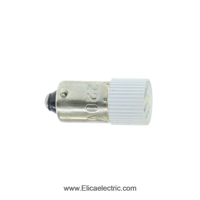 لامپ LED سفید جهت BA 9s با ولتاژ 220 ولت AC و DC