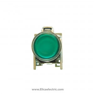 پوش باتن فلزی سبز با LED داخلی 220 تا 240 ولت AC
