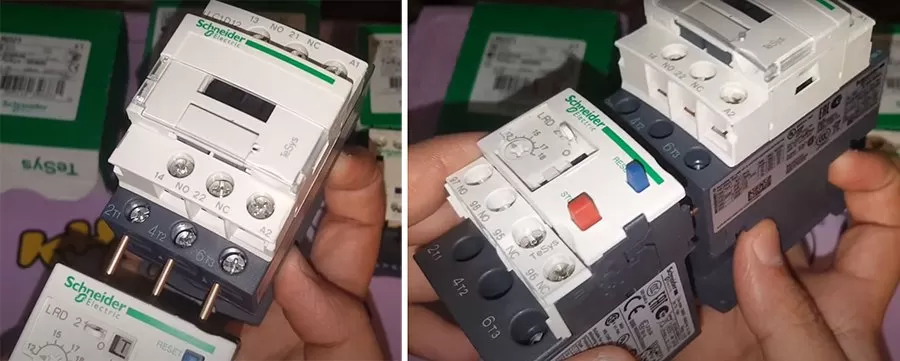 connect LRD to contactor الکترودی پل
